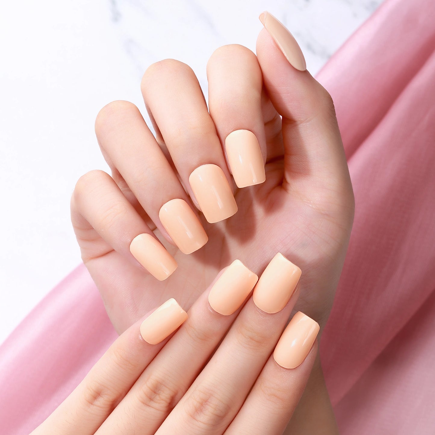 Light Peach Orange