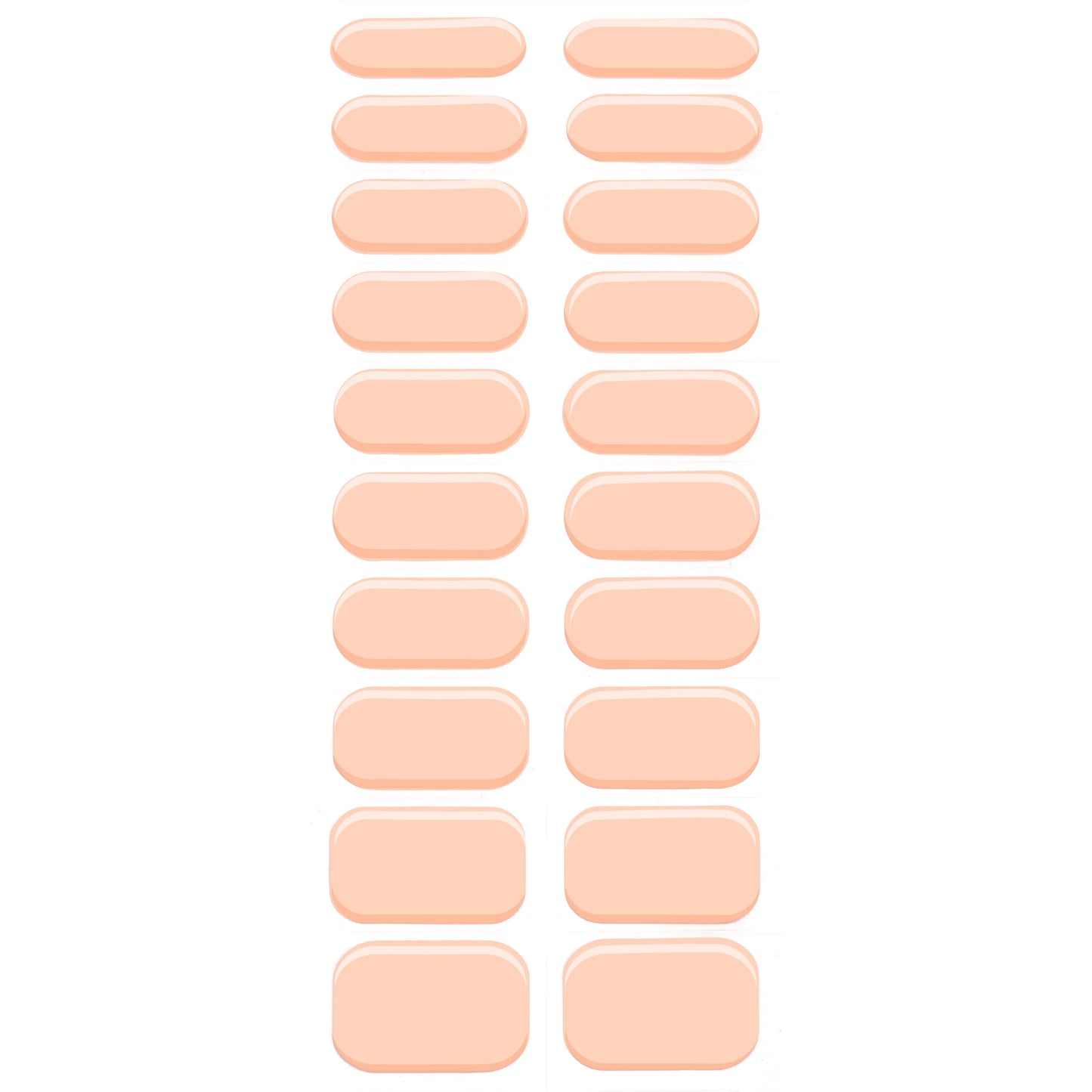 Light Peach Orange