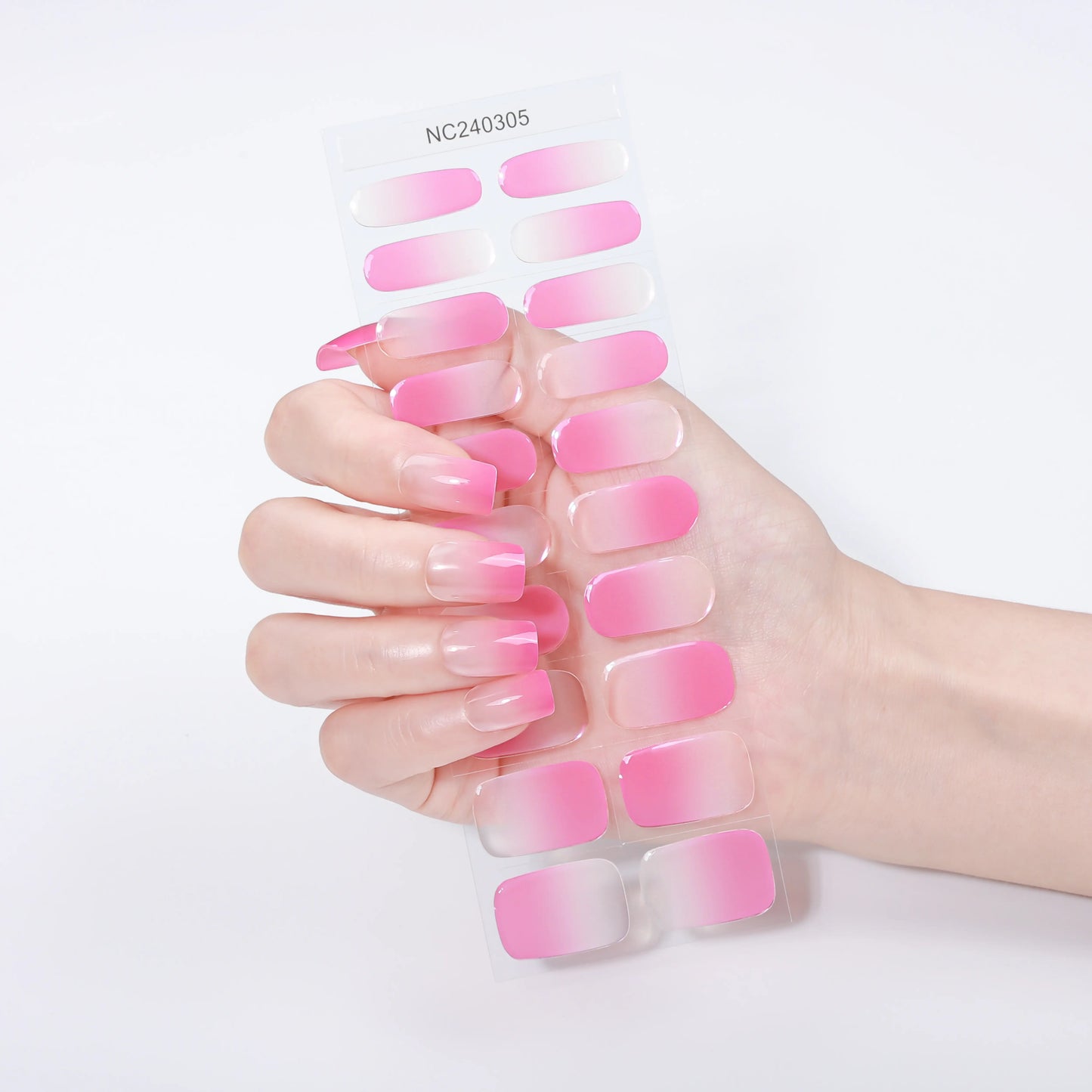 Upside Down Pink Ombre